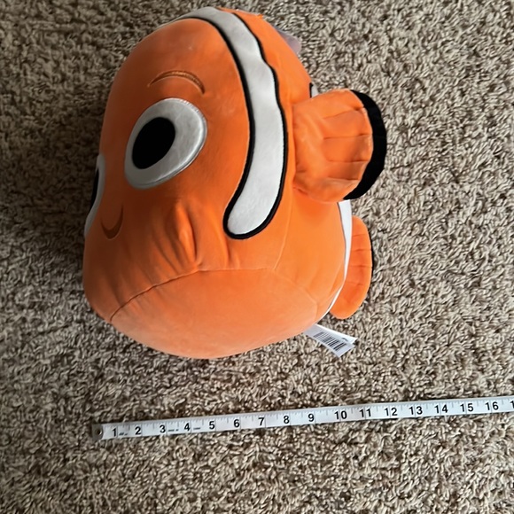 BNWT super soft & rare Disney Nemo Squishmallow fish plush from Finding Nemo! - Picture 9 of 9